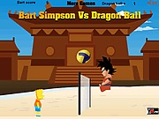 Bart Simpson vs Dragon Ball online jtk