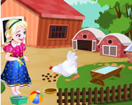 rajzfilm - Frozen Anna poultry care