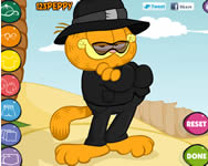 rajzfilm - Garfield dressup