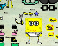 rajzfilm - Spongebob Dress Up Game
