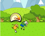 rajzfilm - Adventure time jumping Finn