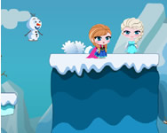 rajzfilm - Anna Olaf save Frozen Elsa
