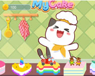 Baby bake cake rajzfilm HTML5 jtk