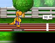 rajzfilm - Dino kids athletics
