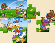 rajzfilm - Donald duck jigsaw