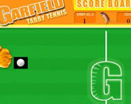 rajzfilm - Garfield Tabby Tennis