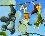 rajzfilm - Hidden numbers Tarzan
