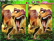 rajzfilm - Ice Age dinosaurs spott the difference