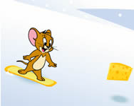 rajzfilm - Jerry snowboarding