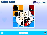 rajzfilm - Mickey Mouse sliding puzzle