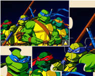 rajzfilm - Ninja turtles jigsaw