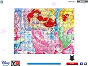 Princess Ariel jigsaw puzzle rajzfilm jtkok