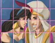 rajzfilm - Princess Jasmine rotate puzzle