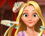 rajzfilm - Rapunzel princess fantasy hairstyle