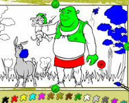 Rajzfilm Shrek 2 create color online ingyenes