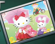 rajzfilm - Sort my tiles Hello Kitty jtk
