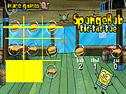 rajzfilm - SpongeBob tic tac toe