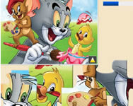 Tom and Jerry jigsaw online jtk