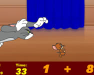 Tom s Jerry matek jtk rajzfilm HTML5 jtk